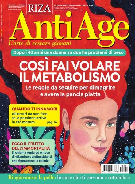 Riza AntiAge – Settembre 2021 Cover