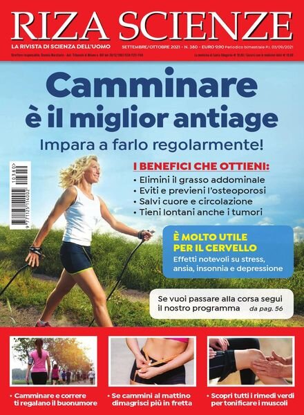 Riza Scienze – Settembre 2021 Cover