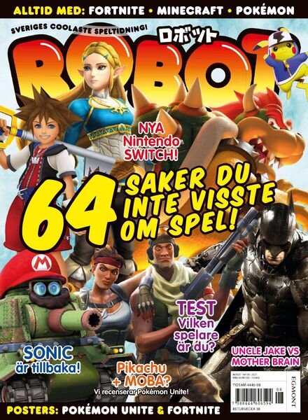 Robot – augusti 2021 Cover