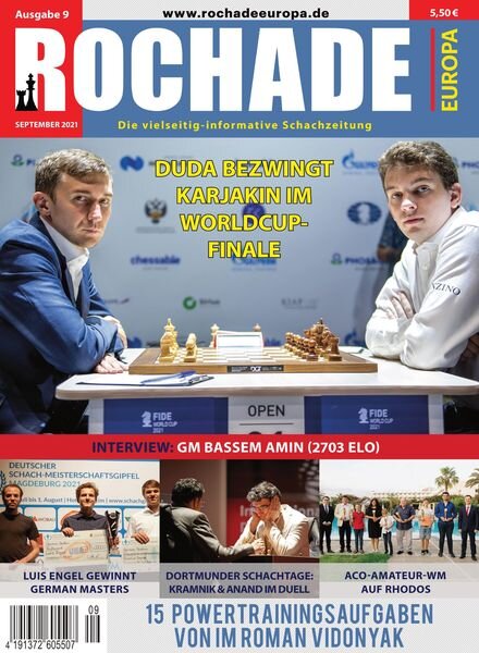 Rochade Europa – 27 August 2021 Cover