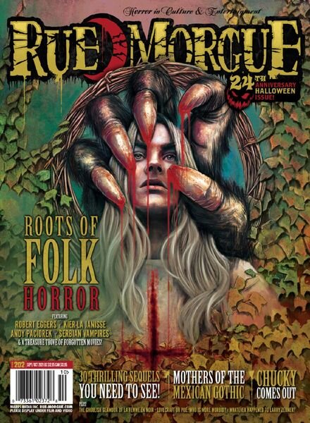 RUE MORGUE – September 2021 Cover