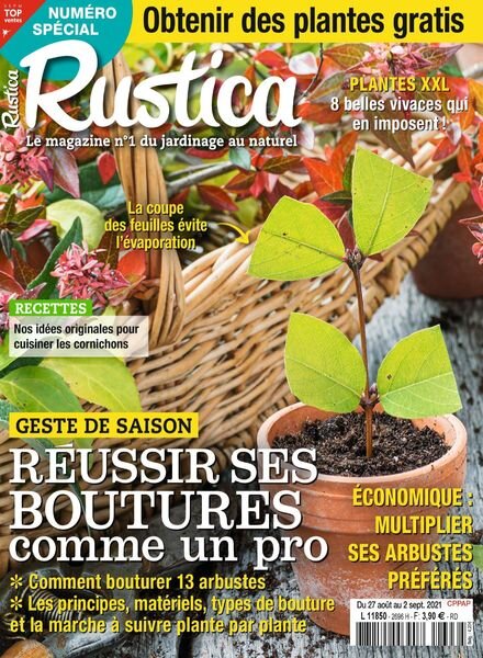 Rustica – 27 Aout 2021 Cover