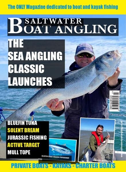 Saltwater Boat Angling – Issue 51 – July-August 2021 Cover