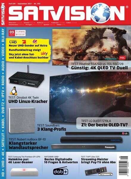 Satvision – September 2021 Cover