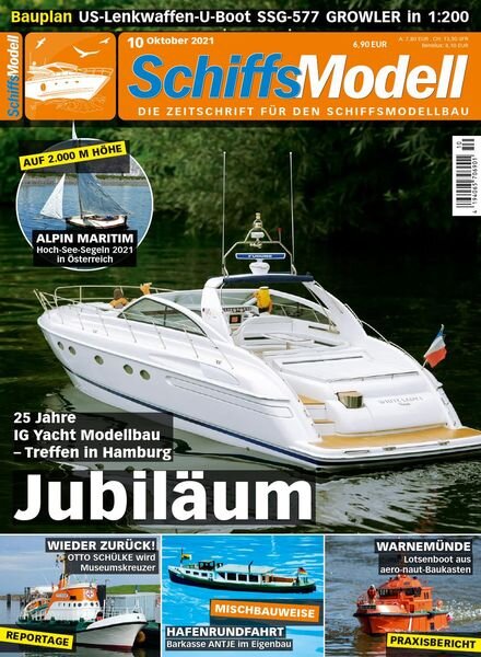 SchiffsModell – Oktober 2021 Cover