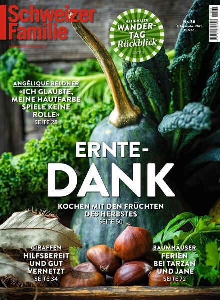 Schweizer Familie – 09 September 2021 Cover