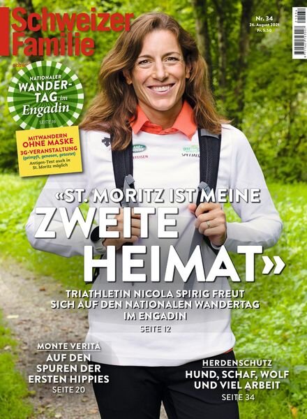 Schweizer Familie – 26 August 2021 Cover