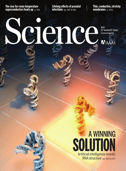 Science – 27 August 2021 Cover