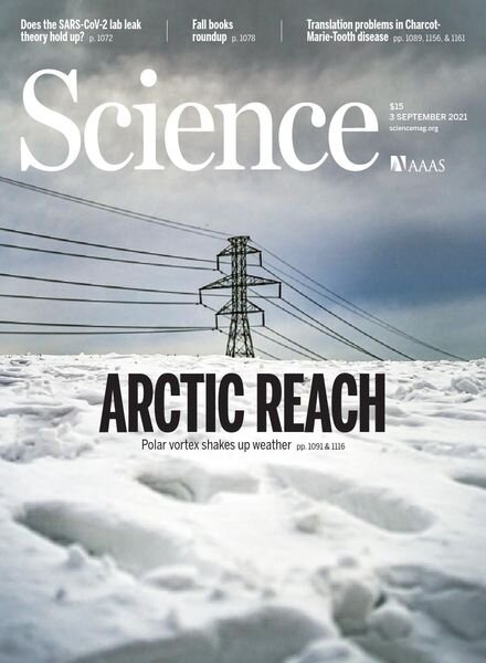 Science – 3 September 2021 Cover