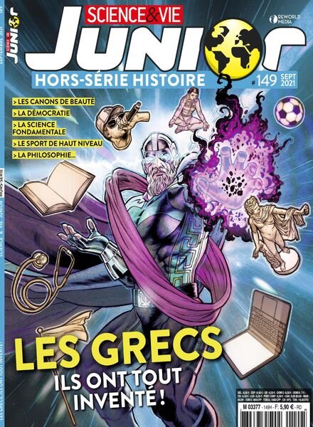 Science & Vie Junior – Hors-Serie – Septembre 2021 Cover