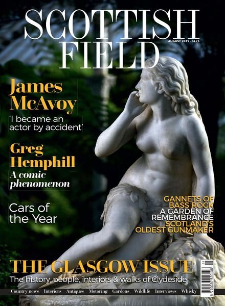 Scottish Field – August 2019 Cover