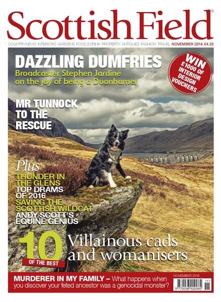 Scottish Field – November 2016 Cover