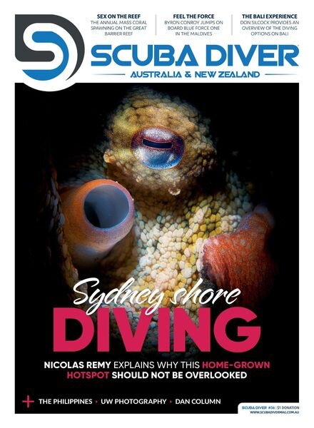 Scuba Diver Asia Pacific Edition – August 2021 Cover