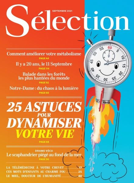 Selection Reader’s Digest France – Septembre 2021 Cover