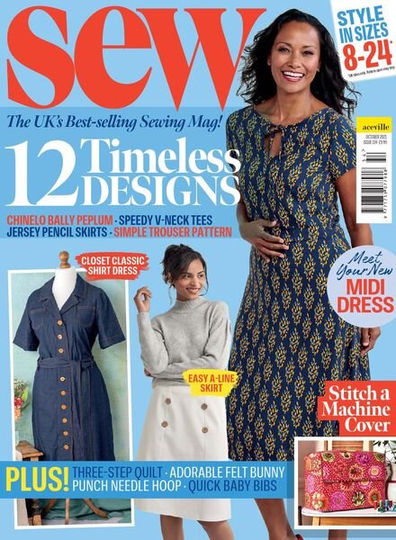 Sew – October 2021 Cover