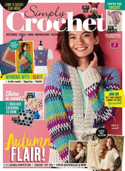Simply Crochet – August 2021 Cover