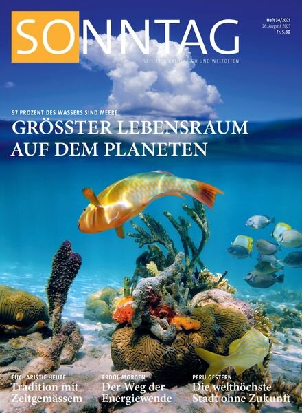 Sonntag – 26 August 2021 Cover