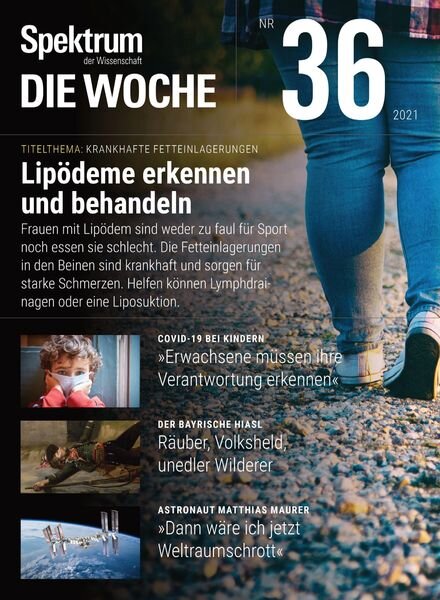 Spektrum – Die Woche – 09 September 2021 Cover