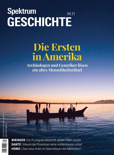 Spektrum Geschichte – 28 August 2021 Cover