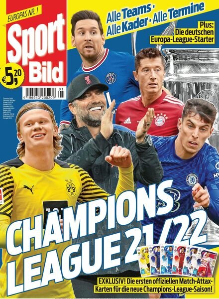 Sport Bild Sonderheft – 01 September 2021 Cover