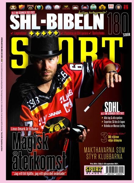 Sportbiblar – 09 september 2021 Cover