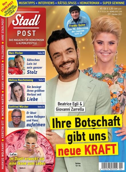 Stadlpost – 14 September 2021 Cover
