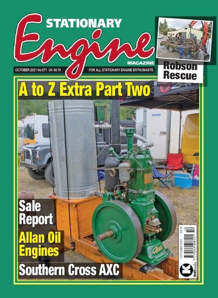 Stationary Engine – October 2021 Cover