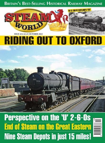 Steam World – Issue 412 – October 2021 Cover