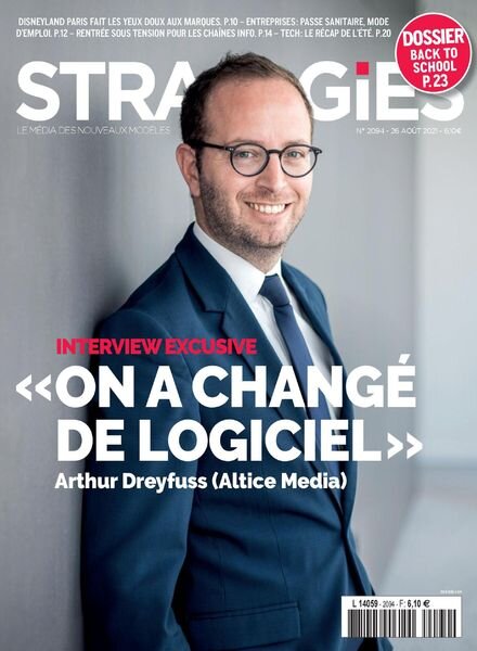 Strategies – 26 Aout 2021 Cover