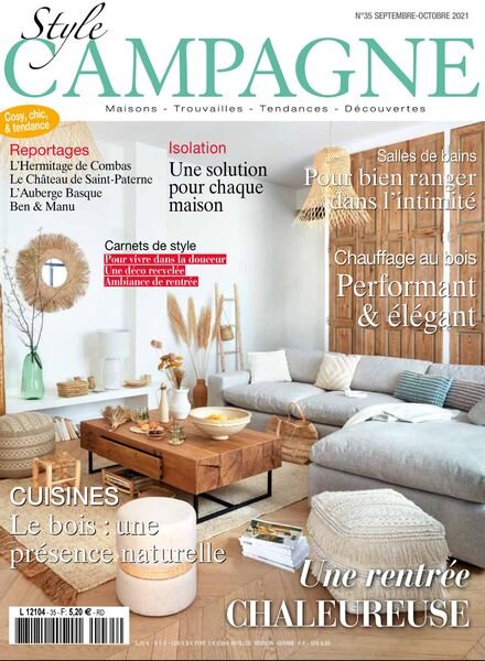 Style Campagne – Septembre-Octobre 2021 Cover