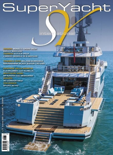 Superyacht International Edizione Italiana – agosto 2021 Cover