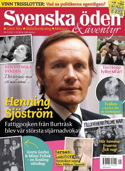 Svenska Oden & aventyr – augusti 2021 Cover
