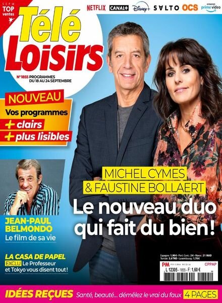 Tele Loisirs – 13 Septembre 2021 Cover
