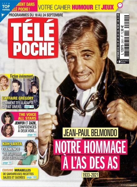 Tele Poche – 13 Septembre 2021 Cover