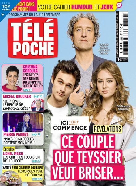 Tele Poche – 30 Aout 2021 Cover