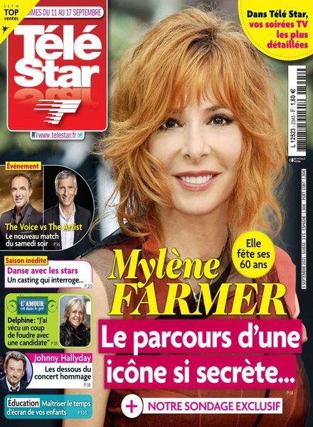 Tele Star – 6 Septembre 2021 Cover