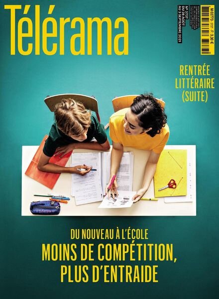Telerama Magazine – 28 Aout 2021 Cover