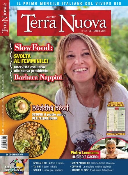 Terra Nuova – settembre 2021 Cover