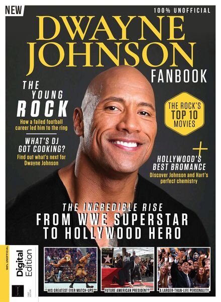 The Dwayne Johnson Fanbook – September 2021 Cover