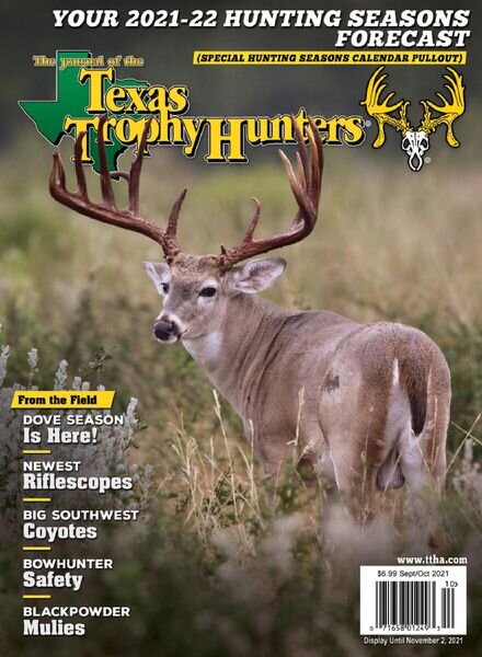 The Journal of the Texas Trophy Hunters – September-October 2021 Cover