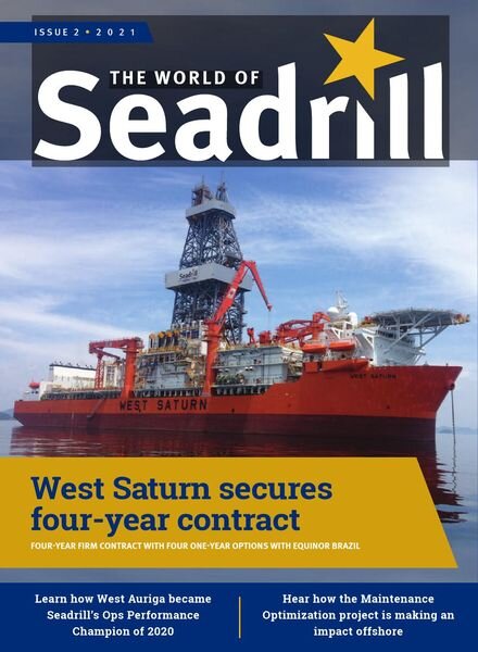 The World Of Seadrill – Issue 2 2021 Cover