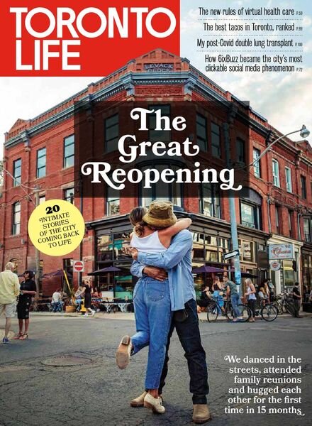 Toronto Life – September 2021 Cover