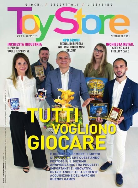 Toy Store – Settembre 2021 Cover