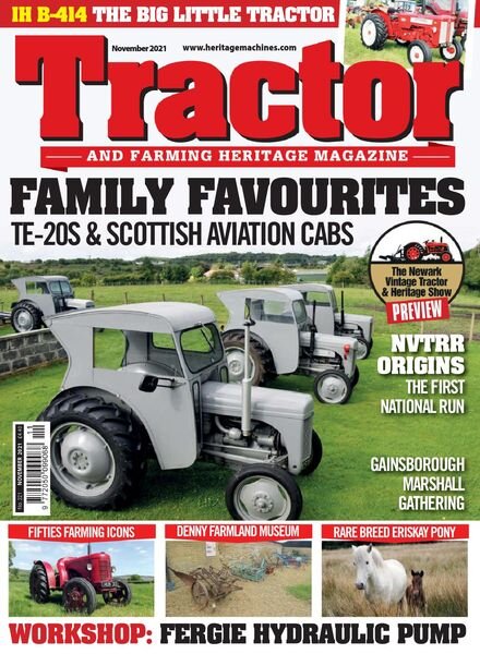 Tractor & Farming Heritage Magazine – November 2021 Cover