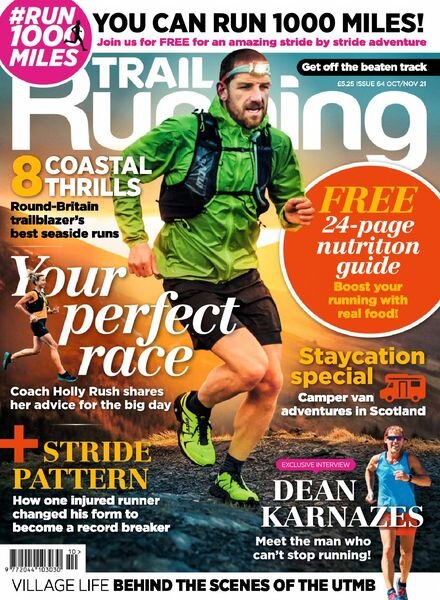 Trail Running – October-November 2021 Cover