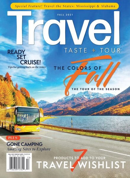 Travel Taste and Tour – September 2021 Cover