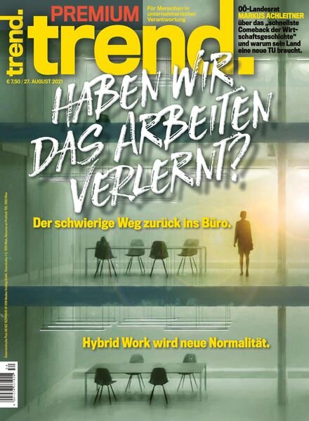 trend – 27 August 2021 Cover