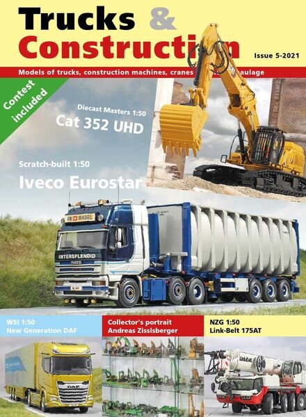 Trucks Construction – September 2021 Cover