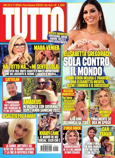 Tutto Mese – Agosto 2021 Cover