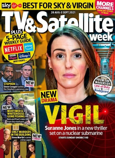 TV & Satellite Week – 28 August 2021 Cover